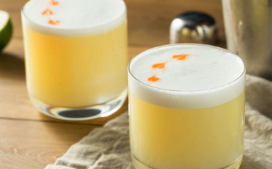 Cocktail de mezcal « Mezcal Sour »