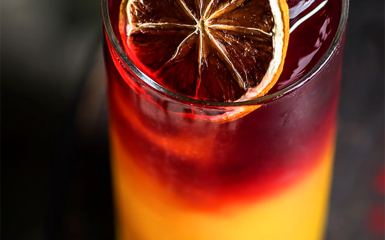Mezcal and tequila cocktail Mezcal Sun-Risa