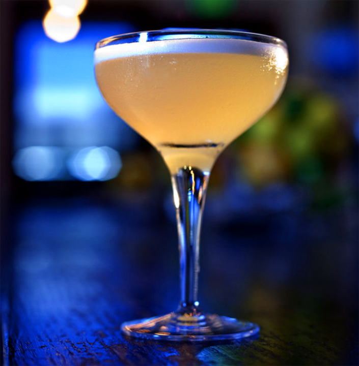 Mezcal cocktail “Single Village Fix”
