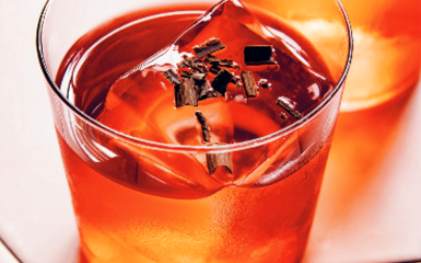 Mezcalcocktail “Smoke and Ice”