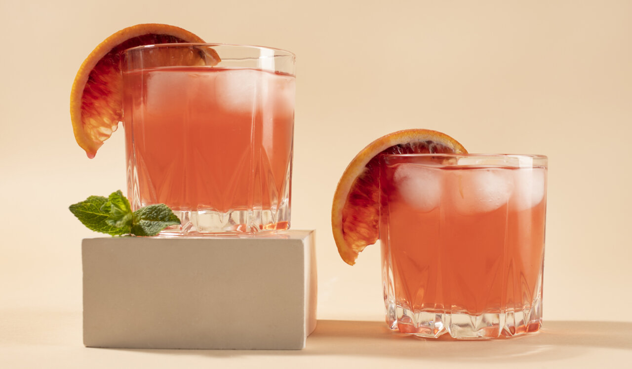 At Skabe Elegance: Mezcal Paloma Cocktailen